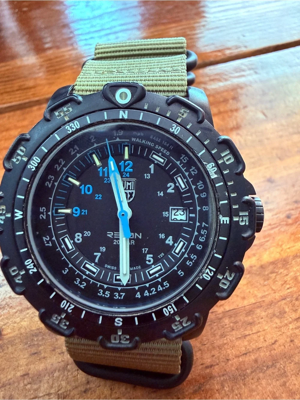 LUMINOX Recon Point Quartz Black Dial Mens Watch